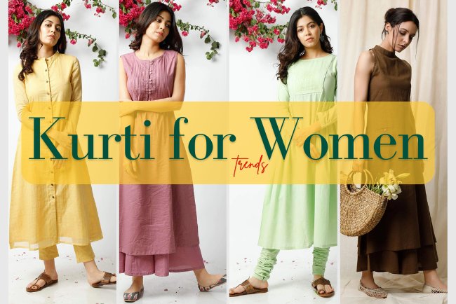 Buy Trendy Party Wear Kurtis for Women - For Glam Style